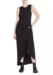 Loewe Pebble Stretch-Cotton Midi-Dress