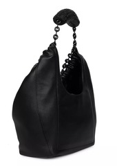 Loewe Small Squeeze Leather Hobo Bag