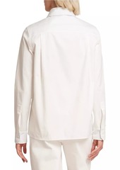 Loewe Stretch Cotton Poplin Button-Up Shirt