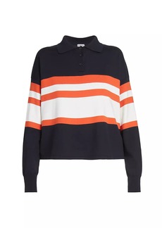 Loewe Striped Cotton Polo Sweater