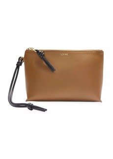 Loewe T-Knot Leather Pouch