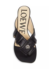 Loewe Toy Panta 45MM Leather Sandals