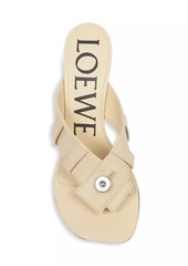 Loewe Toy Panta 90MM Leather Sandals
