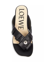 Loewe Toy Panta Leather Sandals