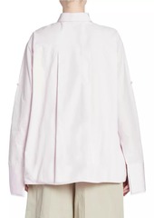 Loewe Turn-Up Boxy Cotton Shirt