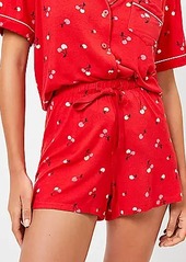 LOFT Cherry Pajama Shorts