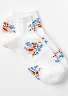 LOFT Floral Ankle Socks