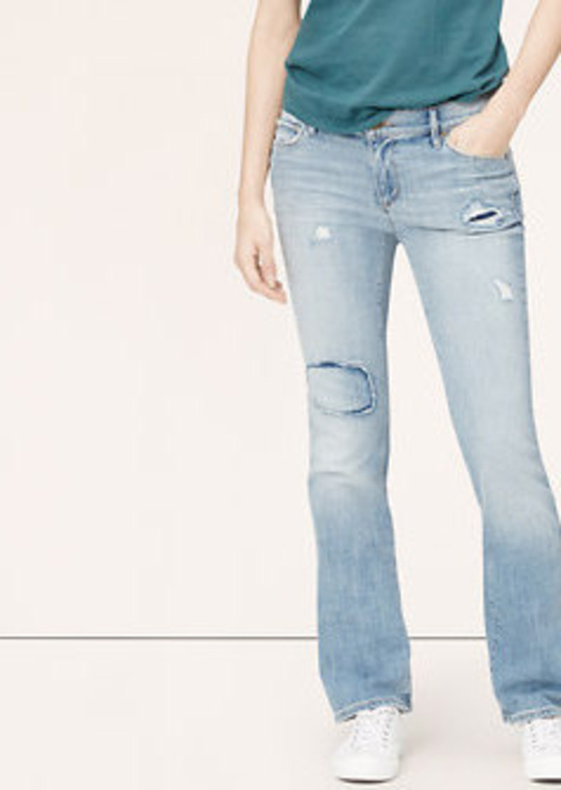 modern boot cut jeans