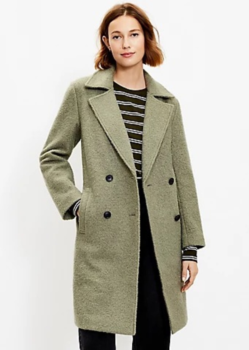 loft petite trench coat