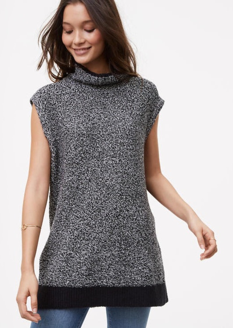 LOFT Sleeveless Marled Tunic Sweater | Sweaters - Shop It To Me