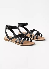 LOFT Strappy Ankle Strap Sandals