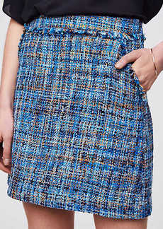 LOFT Tweed Pocket Skirt