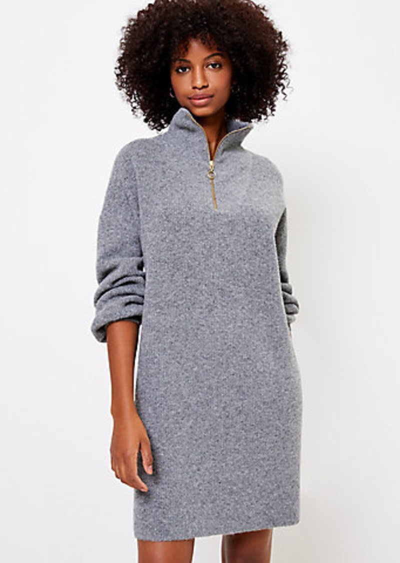 the loft sweater dress