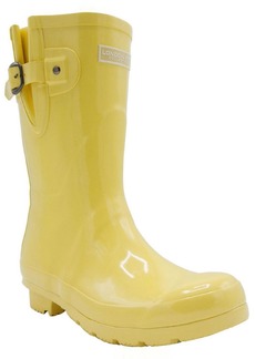 London Fog LFW Tally Womens Waterproof Cushioned Insole Rain Boots