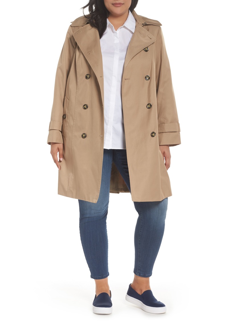 london fog plus size raincoat