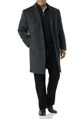 LONDON FOG Men's Signature Wool Blend Top Coat  L