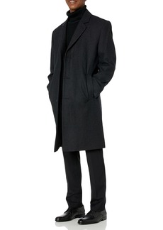 LONDON FOG mens Signature Top Wool Blend Coat   US