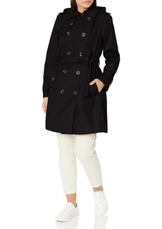 London Fog Women's Double Breasted Trenchcoat  XL
