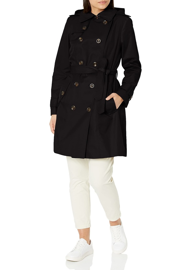 London Fog Women's Double Breasted Trenchcoat  L