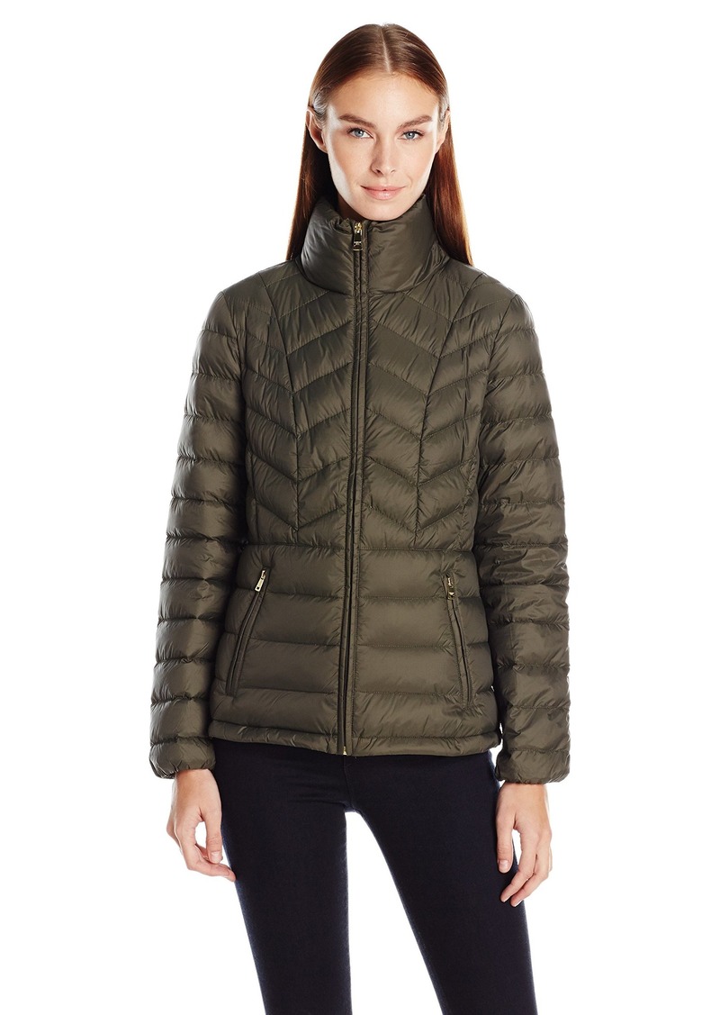 london fog long packable down jacket