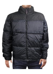 London Fog Mens Puffer Colorblock Quilted Coat