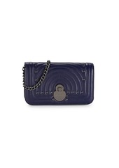 Longchamp Calvacade Quilted Leather Wallet-On-Chain