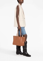 Longchamp Le Foulonné medium leather tote bag