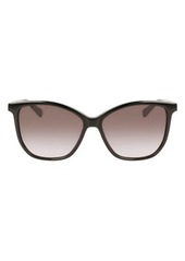 Longchamp 57mm Le Pliage Tea Cup Sunglasses