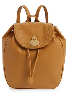 Longchamp Cavalcade Leather Backpack in Natural at Nordstrom Rack