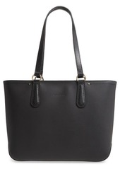 Longchamp Cavalcade Leather Tote in Black at Nordstrom