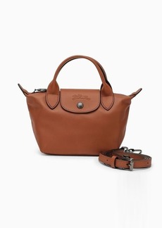 Longchamp Cognac Le Pliage Xtra XS handbag