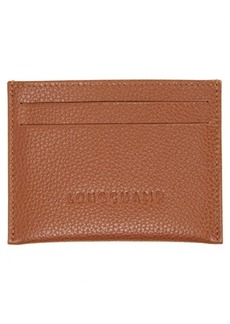 Longchamp Le Foulonné Leather Card Case