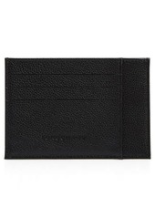 Longchamp Le Foulonné Wide Leather Cardholder in Black at Nordstrom