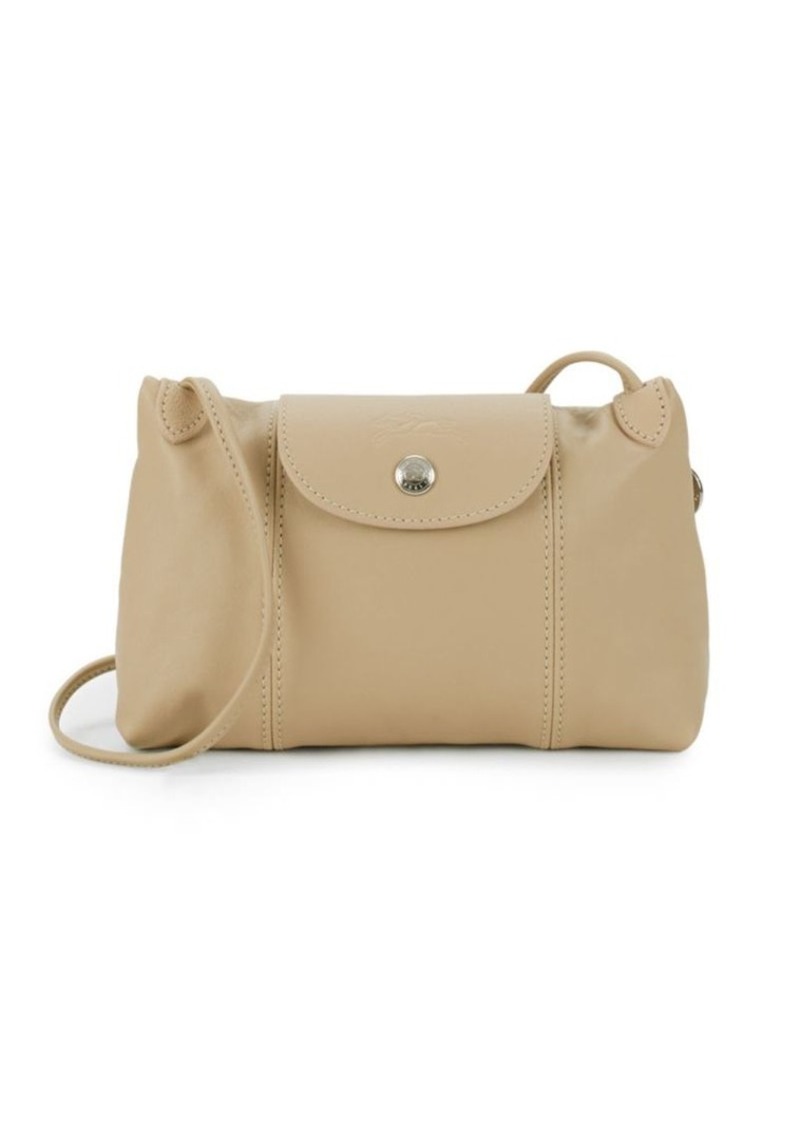 Le Pliage Cuir Crossbody Bag