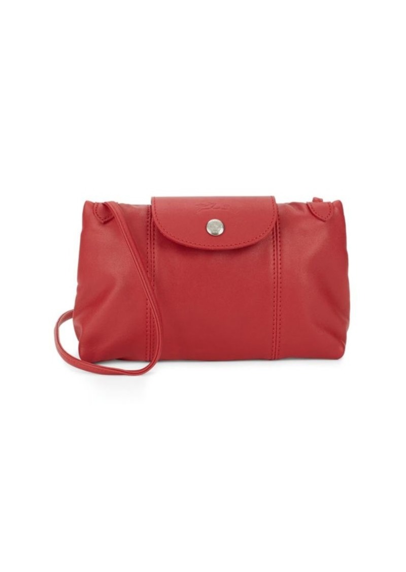 Longchamp Le Pliage Cuir Crossbody Bag Handbags