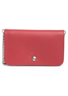 Longchamp Le Pliage Neo Wallet on a Chain in Red at Nordstrom Rack