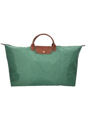 Longchamp Le Pliage Original Medium Canvas & Leather Tote Travel Bag