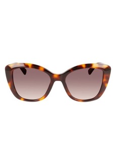 Longchamp Roseau 54mm Butterfly Sunglasses