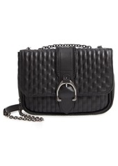 Longchamp Small Leather Crossbody Bag in Black at Nordstrom