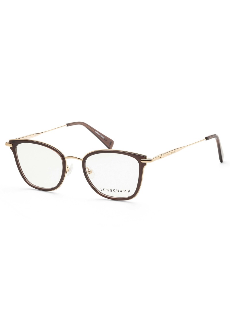 Longchamp Women's 49mm Brown Opticals