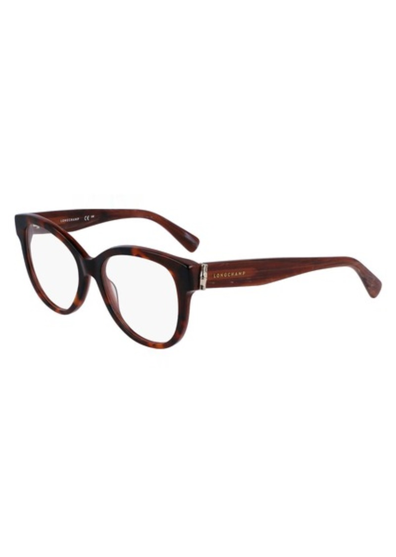 Longchamp Women's 52 mm Brown Opticals LO2714-230