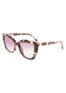 Longchamp Women's 54mm Rose Havana Sunglasses
