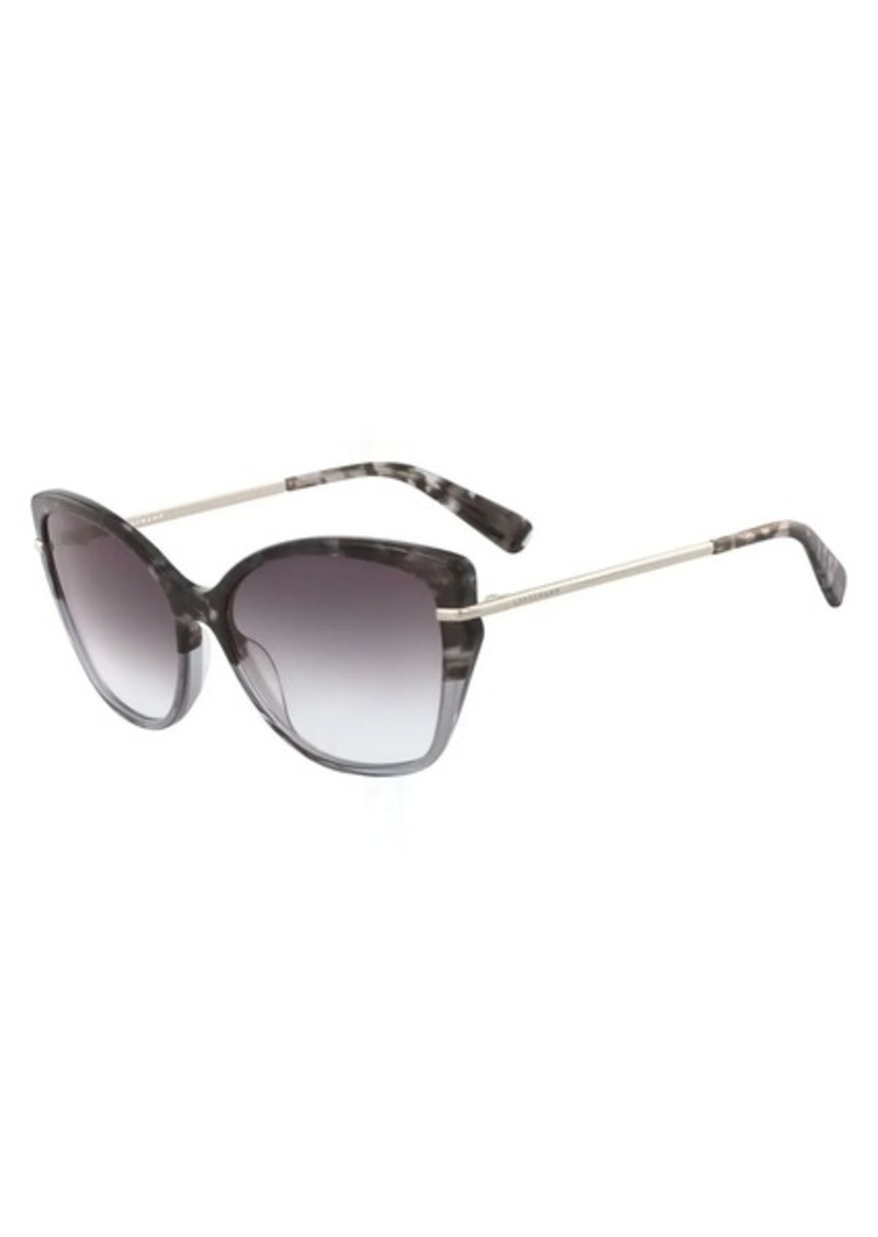 Longchamp Women's 57 mm Grey Sunglasses LO627S-060
