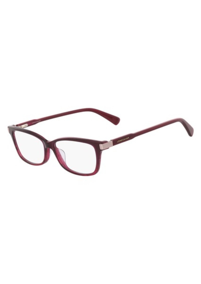 Longchamp Women's Opticals Wine 53mm Opticals