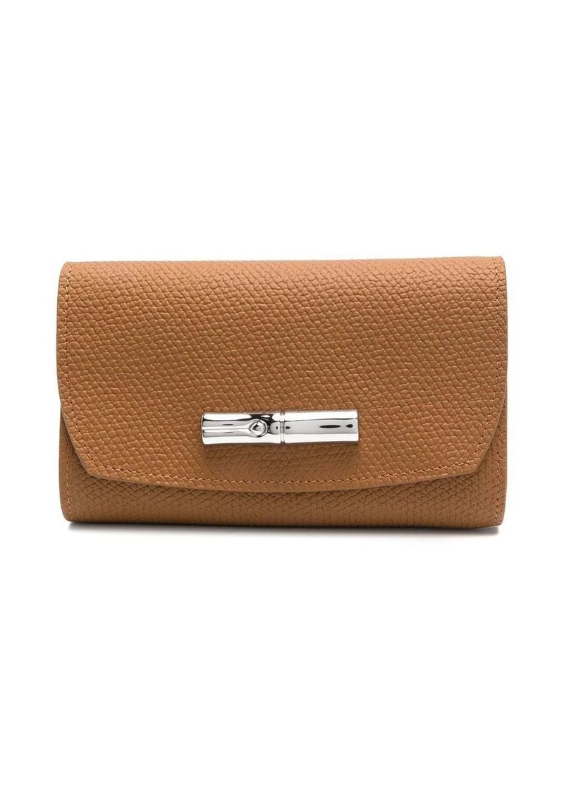 Longchamp Roseau Compact leather wallet