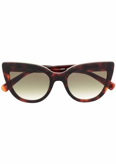 Longchamp tortoiseshell-effect cat-eye sunglasses