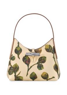 Longchamp XS Roseau Végétal Leather Shoulder Bag