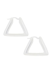 Loren Stewart Triangle Hoop Earring