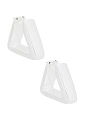 Loren Stewart Triangle Hoop Earring