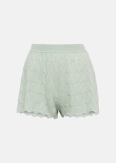 Loro Piana Cashmere and silk shorts